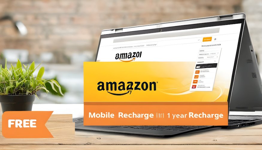 Make My Offer - 1 Year Free Recharge on Laptop