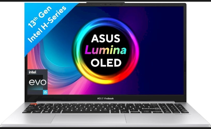 Get 1 year free internet or 1 year Netflix on purchasing ASUS Vivobook S 15 OLED (2023), Intel Core EVO i5-13500H 13th Gen, 15.6" (39.62 cm) 2.8K 120Hz OLED, Thin & Light Laptop (16GB/512GB SSD/Windows 11/Office 2021/75WHr/Silver/1.7 kg) S5504VA-MA543WS