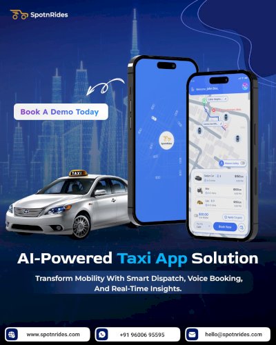 Best AI Features Taxi App Solution – Smart Ride Hailing Platform